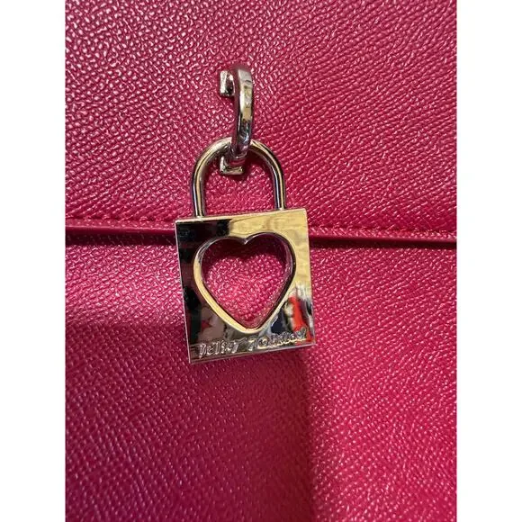 Betsey Johnson Mimi Saddle Crossbody Bag Floral Sides & Lining - Picture 4 of 15